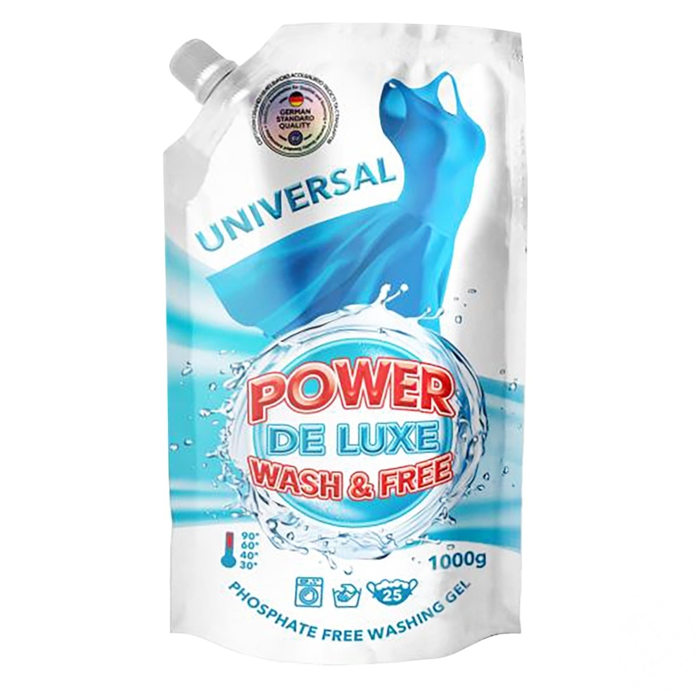 

Гель Power Wash универсальный для стирки 1л