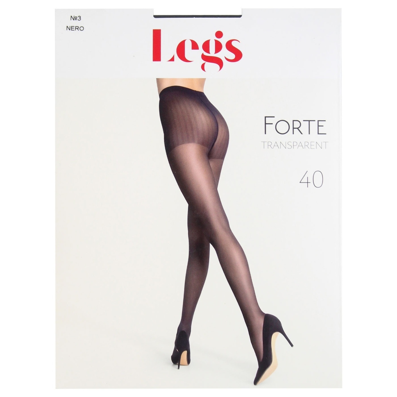 

Колготки женские Legs Forte 271 40den №3 nero