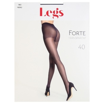 Legs Forte Women's Tights 271 40den №3 nero - buy, prices for ULTRAMARKET - photo 1