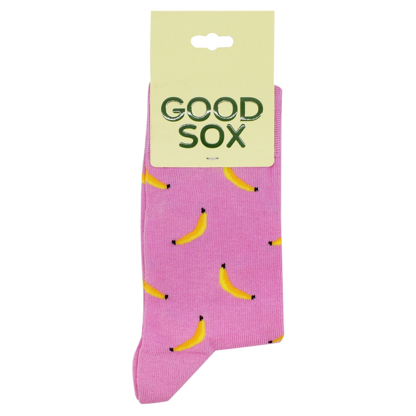 

Носки GoodSox Бананы розовые женские размер 23-25