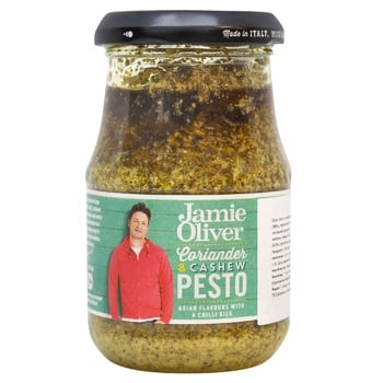 Jamie Oliver Coriander and Cashew Pesto 190ml