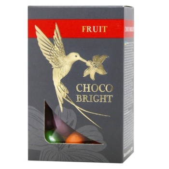 Драже Choco Bright Fruit шоколадно-ореховое 100г - купить, цены на КОСМОС - фото 1