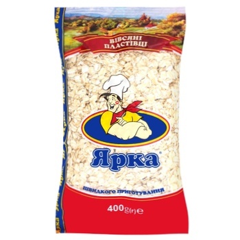 Пластівці Ярка Вівсяні 400г
