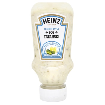 Heinz Tatar Sauce 220ml - buy, prices for ULTRAMARKET - photo 1