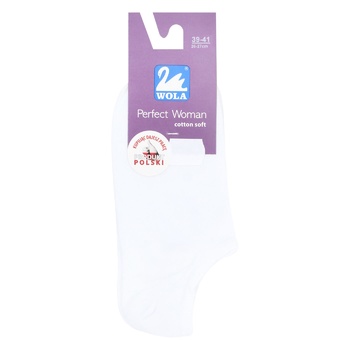 Wola Short Women's Socks s.39-41 White - buy, prices for MegaMarket - photo 1