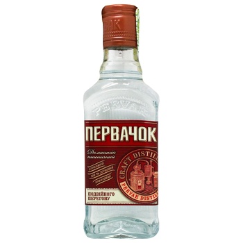 Pervachok ​​Homemade wheat double filtration special vodka 40% 250ml