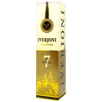 Iverioni Special 7 Years Cognac 40% 0.5l - buy, prices for ULTRAMARKET - photo 3