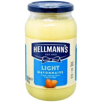 Майонез Hellmann's Лайт 27% 405мл - купити, ціни на Восторг - фото 2