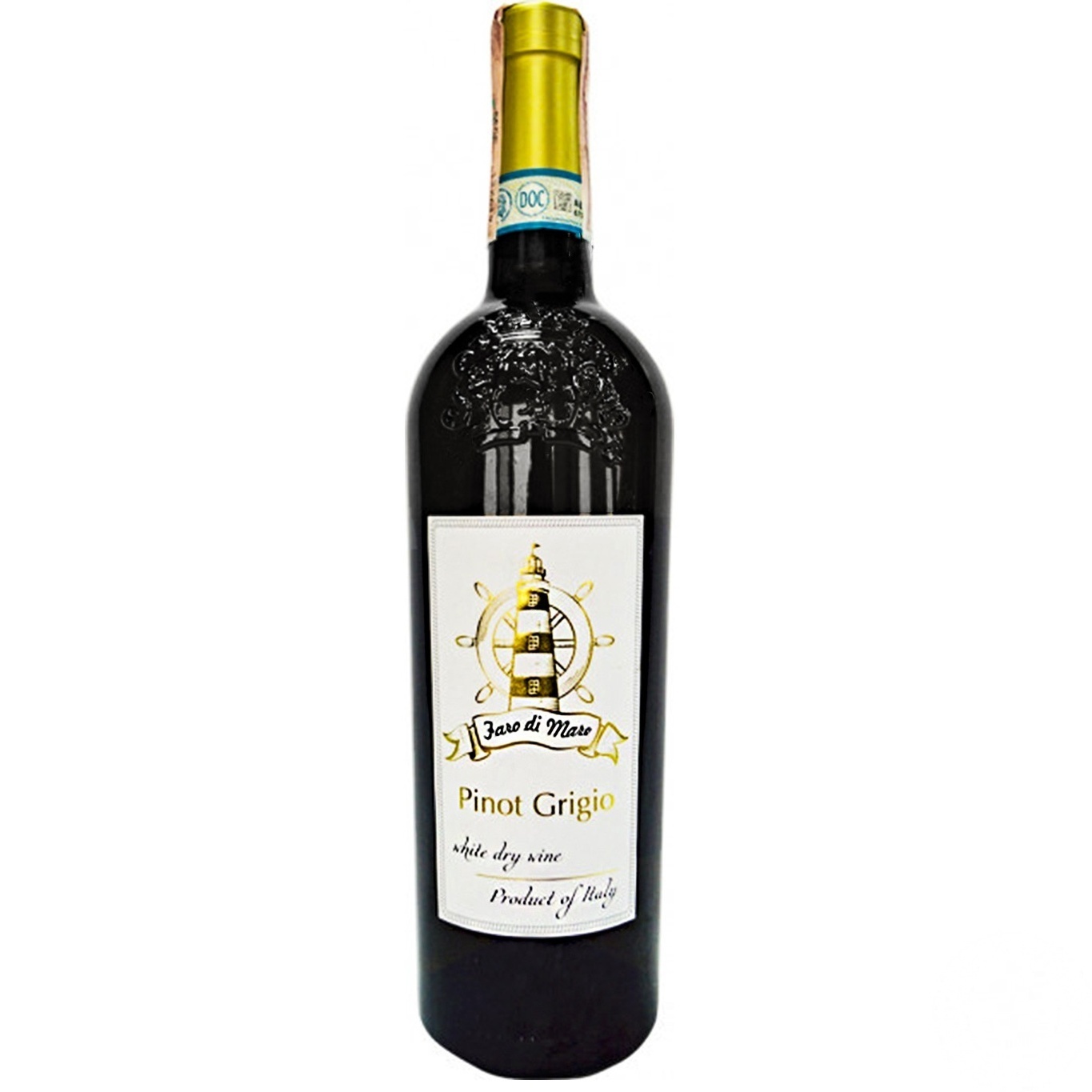 

Вино Faro Di Mare Pinot Grigio Delle Venezie DOC белое сухое 12% 0,75л