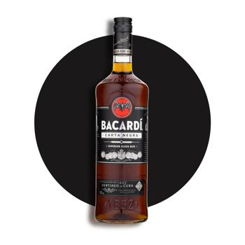 Bacardi Carta Negra Dark Rum 40% 1l - buy, prices for - photo 2