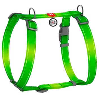 Шлея для собак Collar Nylon Mono H-подібна М - салатовий - купить, цены на MasterZoo - фото 1