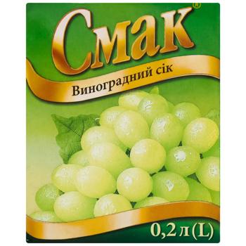 Сок Смак Виноградный 200мл - купить, цены на МегаМаркет - фото 2