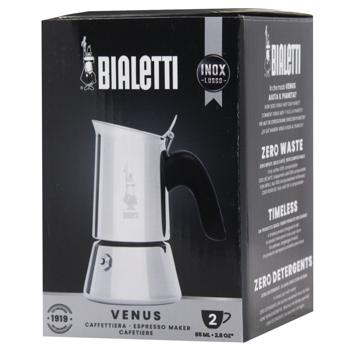 Кавоварка Bialetti Venus гейзерна на 2 чашки - купити, ціни на WINETIME - фото 1