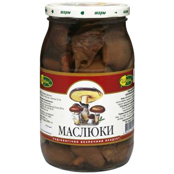 Маслята Шарм консервированные 920г - купить, цены на КОСМОС - фото 1