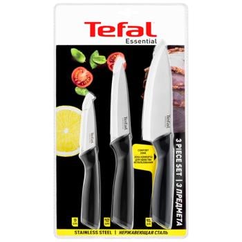 Набір ножів Tefal Essential 3шт - купити, ціни на METRO - фото 1