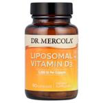 Витамин Д3 липосомальный, Liposomal Vitamin D3, Dr. Mercola, 5000 МЕ, 90 капсул