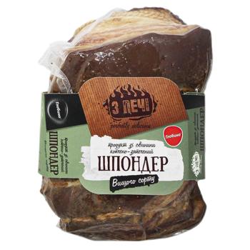 Шпондер Глобино З Печі копчено-запечений вищий сорт - купити, ціни на МегаМаркет - фото 1