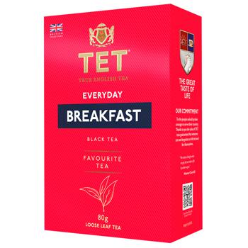 Чай чорний TET Everyday Breakfest 80г - купити, ціни на ЕКО Маркет - фото 2