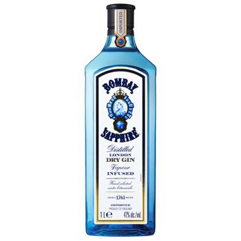 Джин Bombay Sapphire 47% 1л - купити, ціни на METRO - фото 1