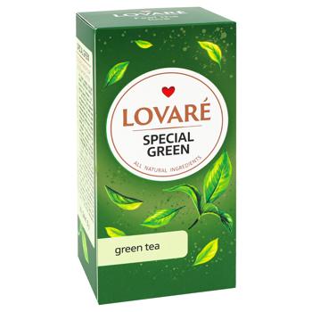 Чай зелений Lovare Special Green 1,5г*24шт - купити, ціни на Епіцентр FOOD - фото 2