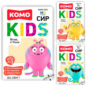 Сыр Комо Kids для детей от 3 лет 50% 135г - купить, цены на КОСМОС - фото 1