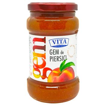 Джем Vita персиковый 314г