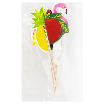 Zed Wooden Skewers 4pcs