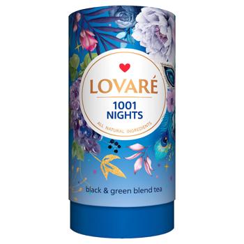 Lovare 1000 And 1 Night Black and Green Tea with Berries and Fruits 80g