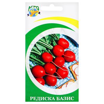 Насіння Агроконтракт Редиска Базис 3г - купити, ціни на МегаМаркет - фото 1