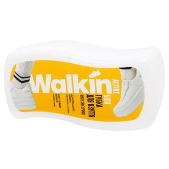 Walkin Active White Shoes Wave Sponge for Smooth Leather - buy, prices for Supermarket "Kharkiv" - photo 2