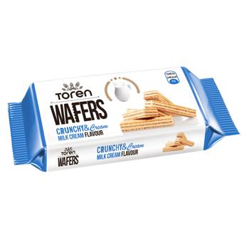 Вафлі Tоren з молочним кремом 55г
