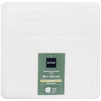 Actuel White Towel 500g/m2 50*100cm - buy, prices for Auchan - photo 1