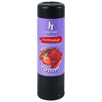 Jam Time Strawberry Topping 300g - buy, prices for Torba - photo 1