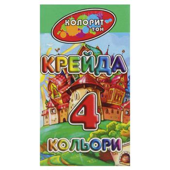 Kolorit Colored Chalk 4 Colors - buy, prices for MegaMarket - photo 2