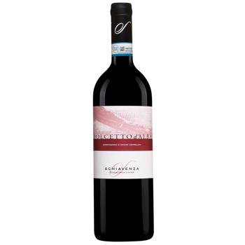 Вино Schiavenza Dolcetto d’Alba красное сухое 14,5% 0,75л - купить, цены на WINETIME - фото 1