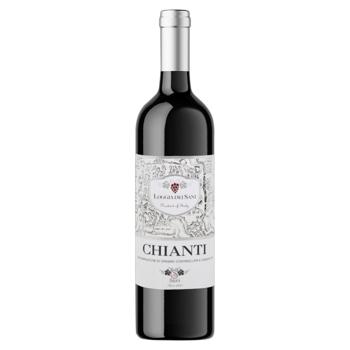 Вино Loggia dei Sani Chianti DOCG червоне сухе 12,5% 0,75л