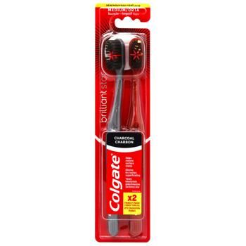 Зубна щітка Colgate Max White Charcoal 2шт