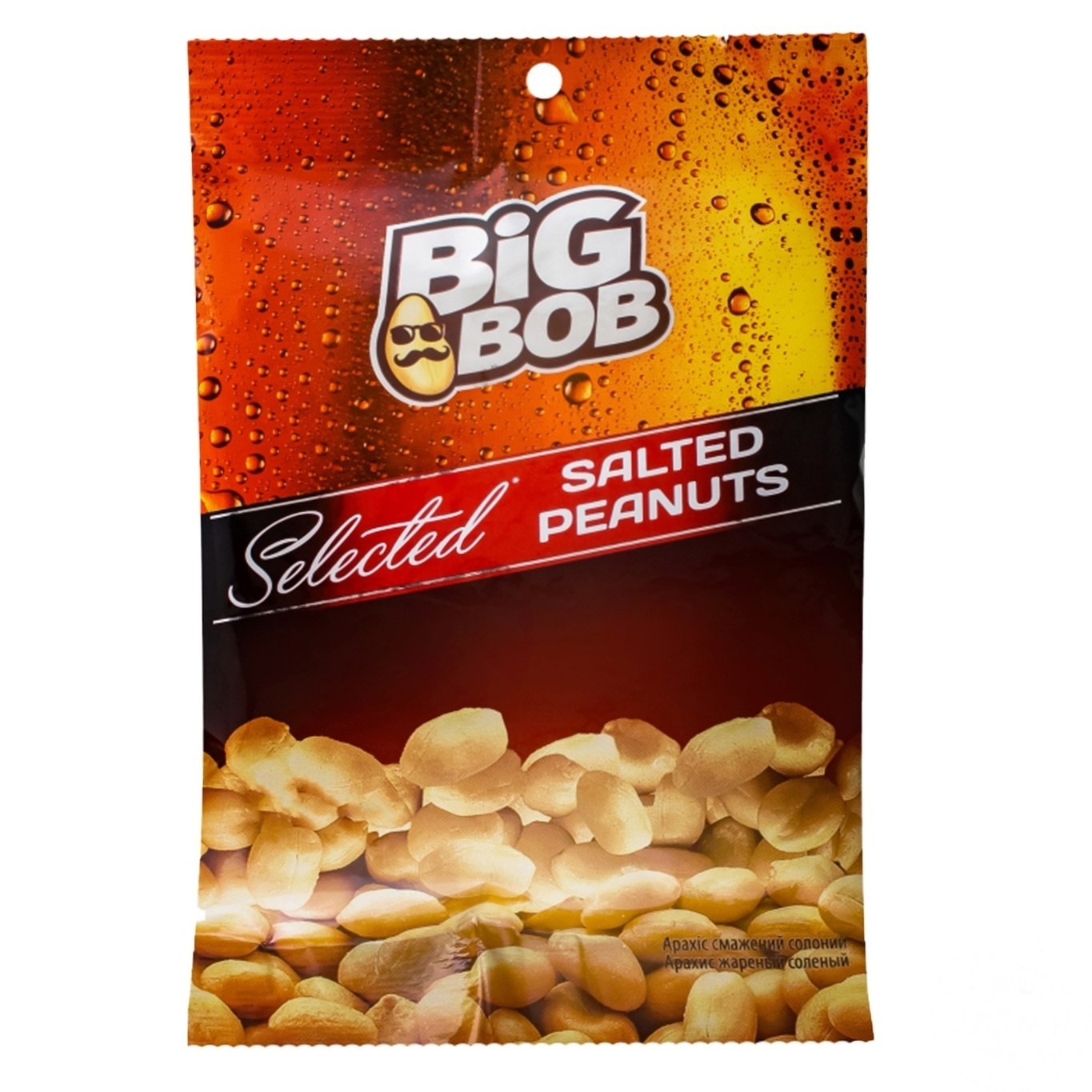 

Арахис Big Bob Selected жареный соленый 95г