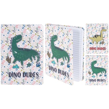 Dino Dudes Notebook A5 192 sheets in stock - buy, prices for METRO - photo 1