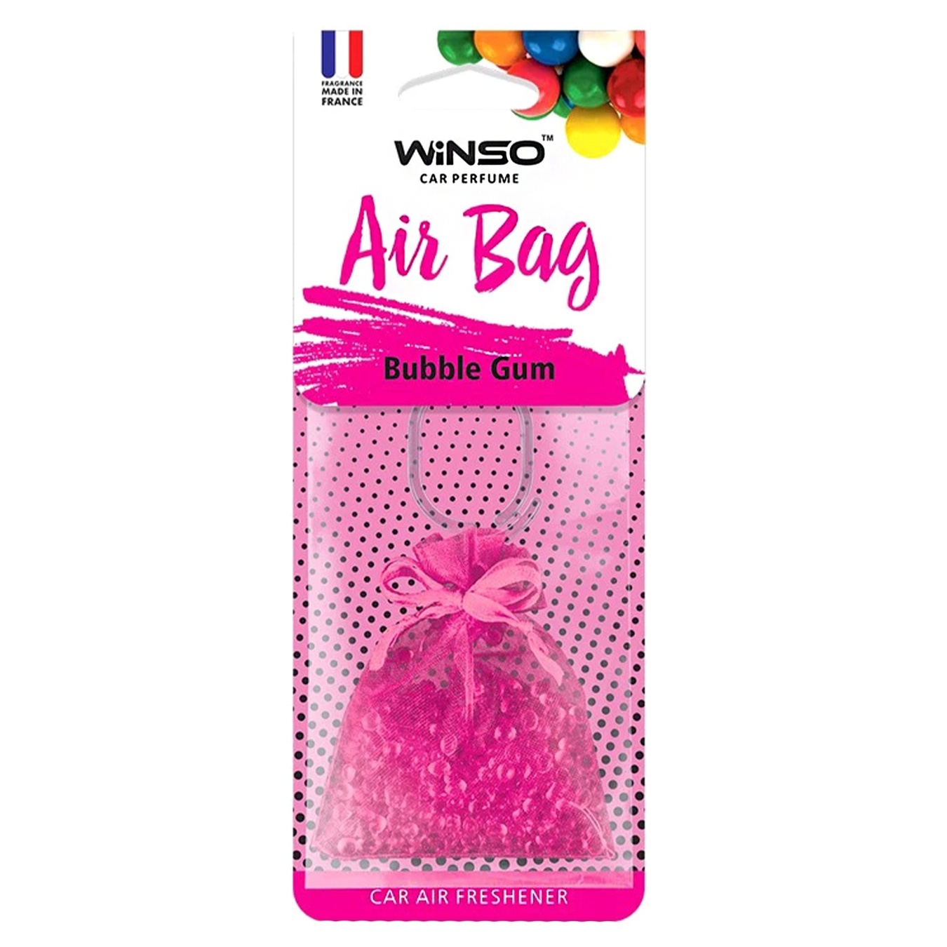 

Ароматизатор автомобильный Winso Air Bag Bubble Gum 20г