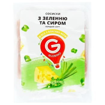 Globino Sausages with Greens and Cheese First Grade