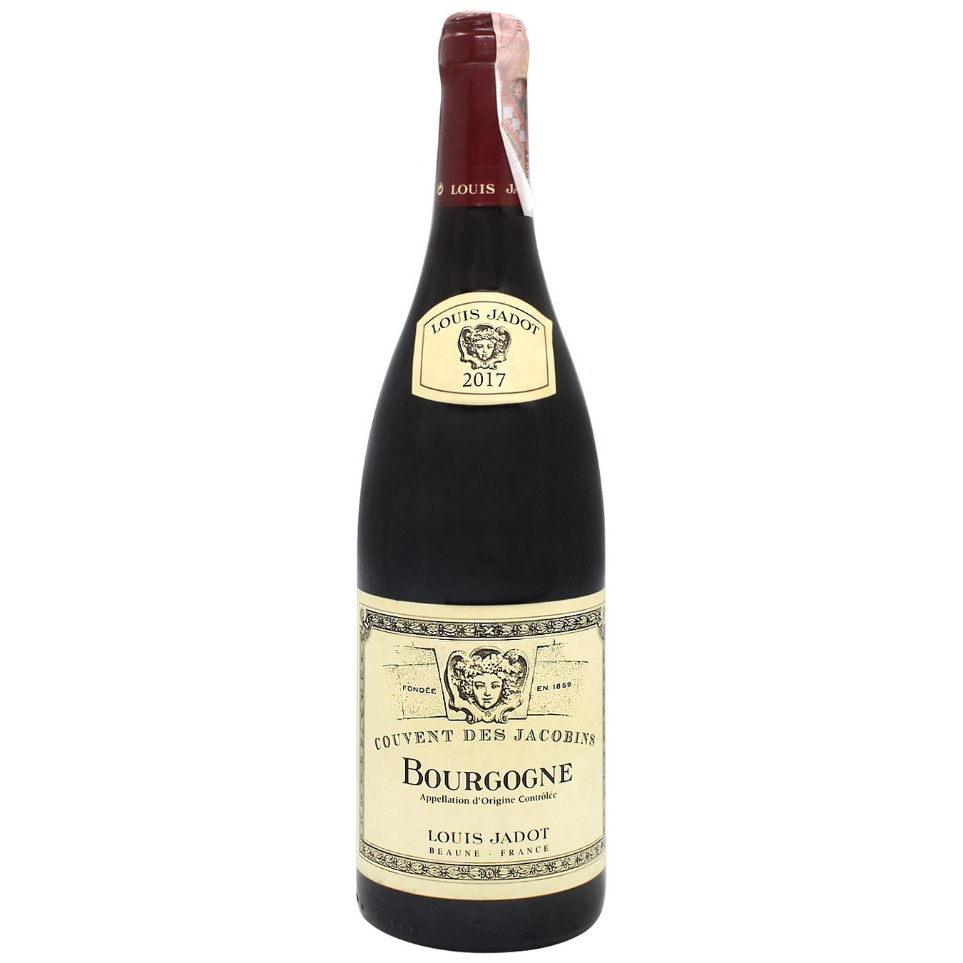 

Вино Louis Jadot Bourgogne Rouge красное сухое 12.5% 0.75л