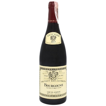 Вино Louis Jadot Bourgogne Rouge красное сухое 12.5% 0.75л - купить, цены на ULTRAMARKET - фото 1