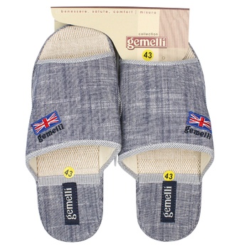 Gemelli Те 2 Men's Home Shoes - buy, prices for ULTRAMARKET - photo 2