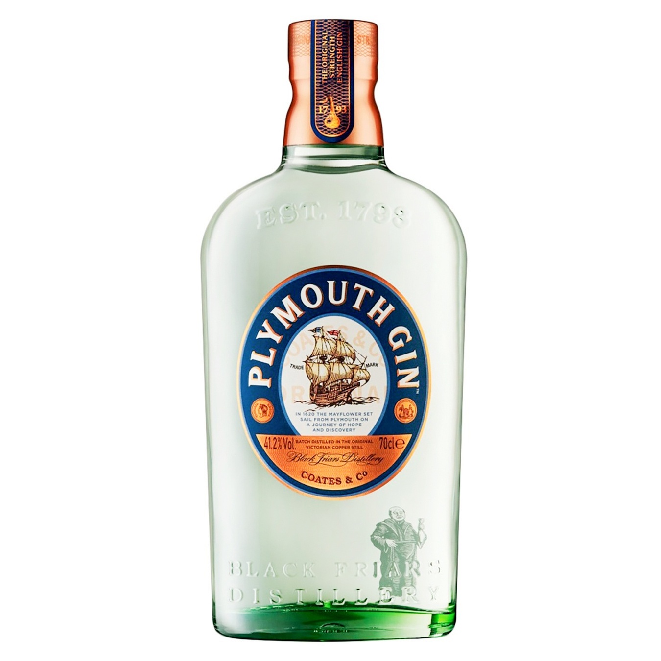 

Джин Plymouth Gin 41,2% 0,7л