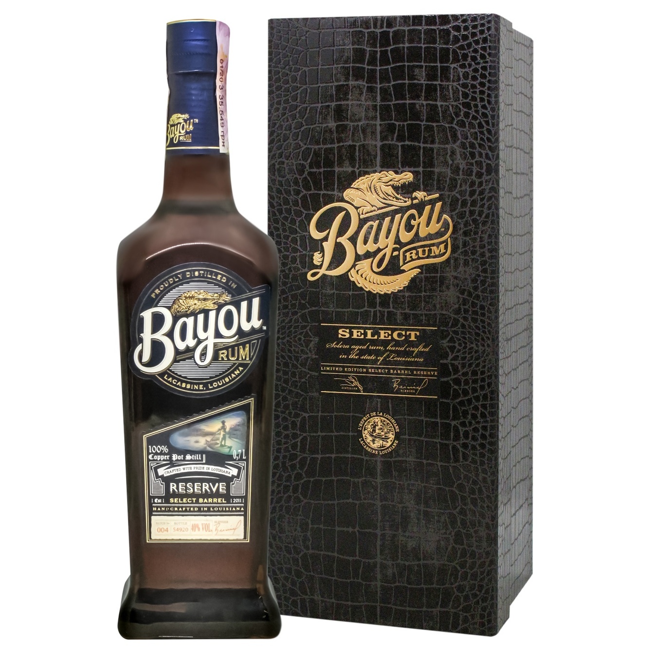 

Ром Bayou Select 40% 0,7л