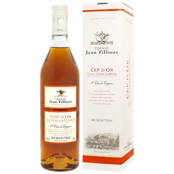 Коньяк Jean Fillioux Cep d'Or 40% 0.7л - купити, ціни на МегаМаркет - фото 1