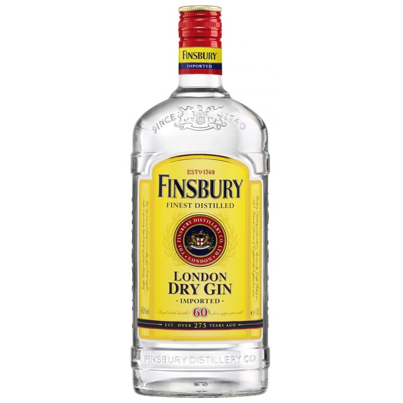 

Джин Finsrury London Dry 60% 1л