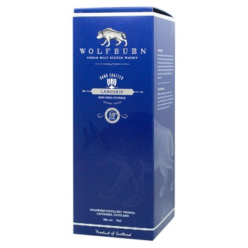 Wolfburn Langskip Box Whisky 58% 0.7l - buy, prices for - photo 3