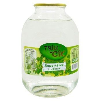 Tvii Sik Birch Sap 3l - buy, prices for Ideal - photo 1